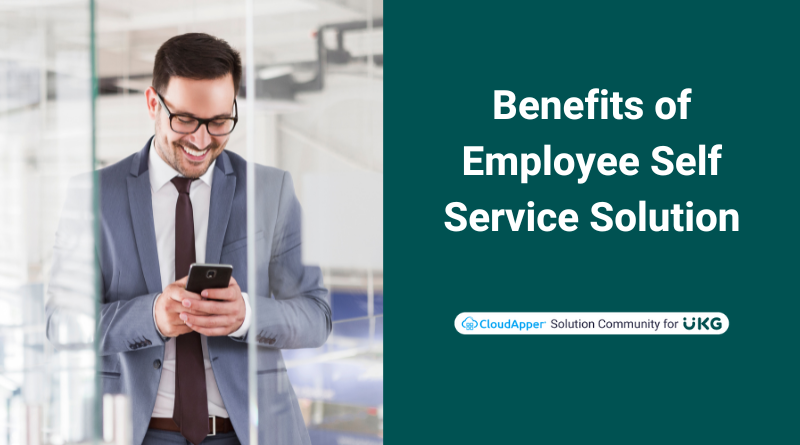 Benefits of Employee Self Service Solution